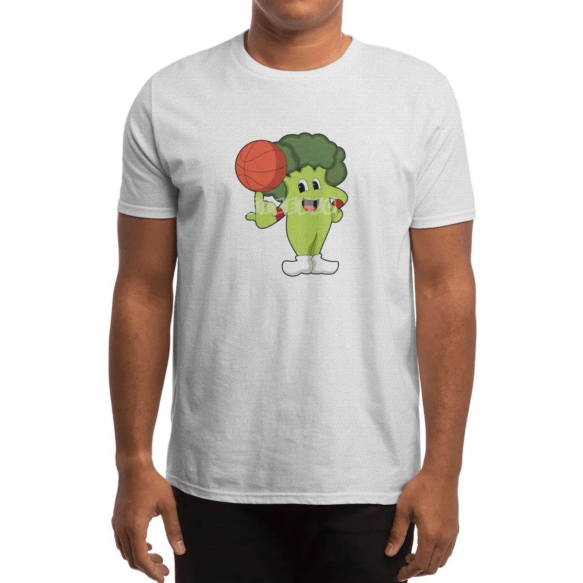 Broccoli at Basketball Sports Spor T-Shirt