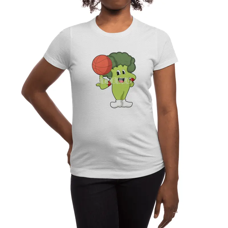 Broccoli at Basketball Sports Spor T-Shirt