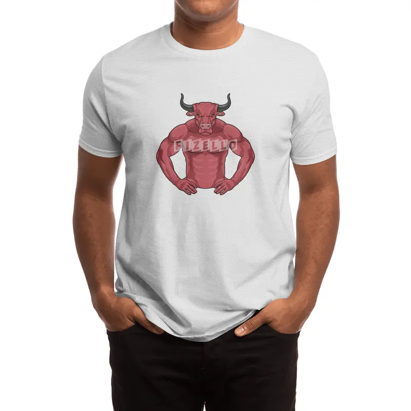 Bull as Bodybuilder extreme Spor T-Shirt
