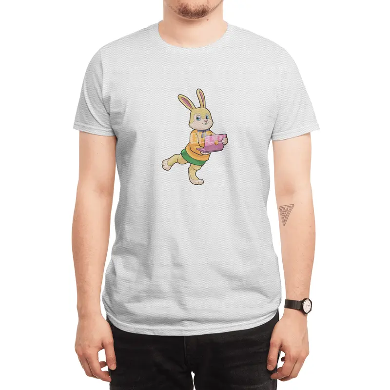 Bunny as Secretary with Laptop Spor T-Shirt