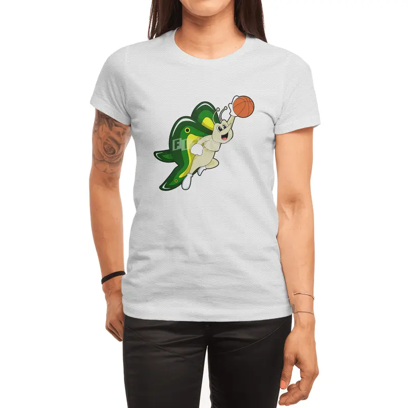 Butterfly at Basketball Sports Spor T-Shirt