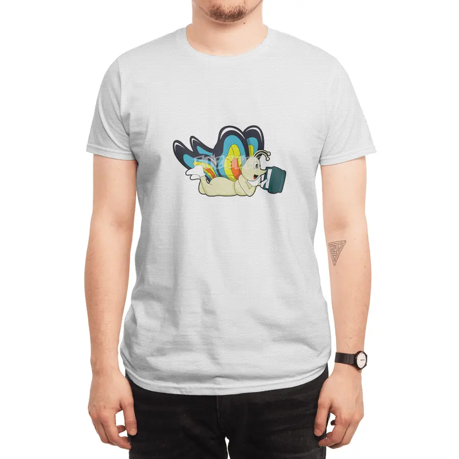 Butterfly at Reading with Book Spor T-Shirt