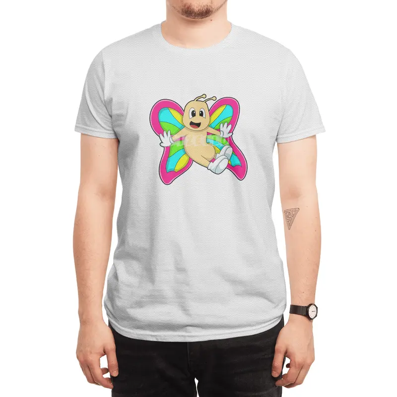 Butterfly colourful Spor T-Shirt