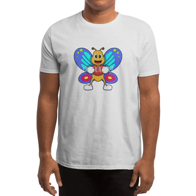 Butterfly with Heart Spor T-Shirt