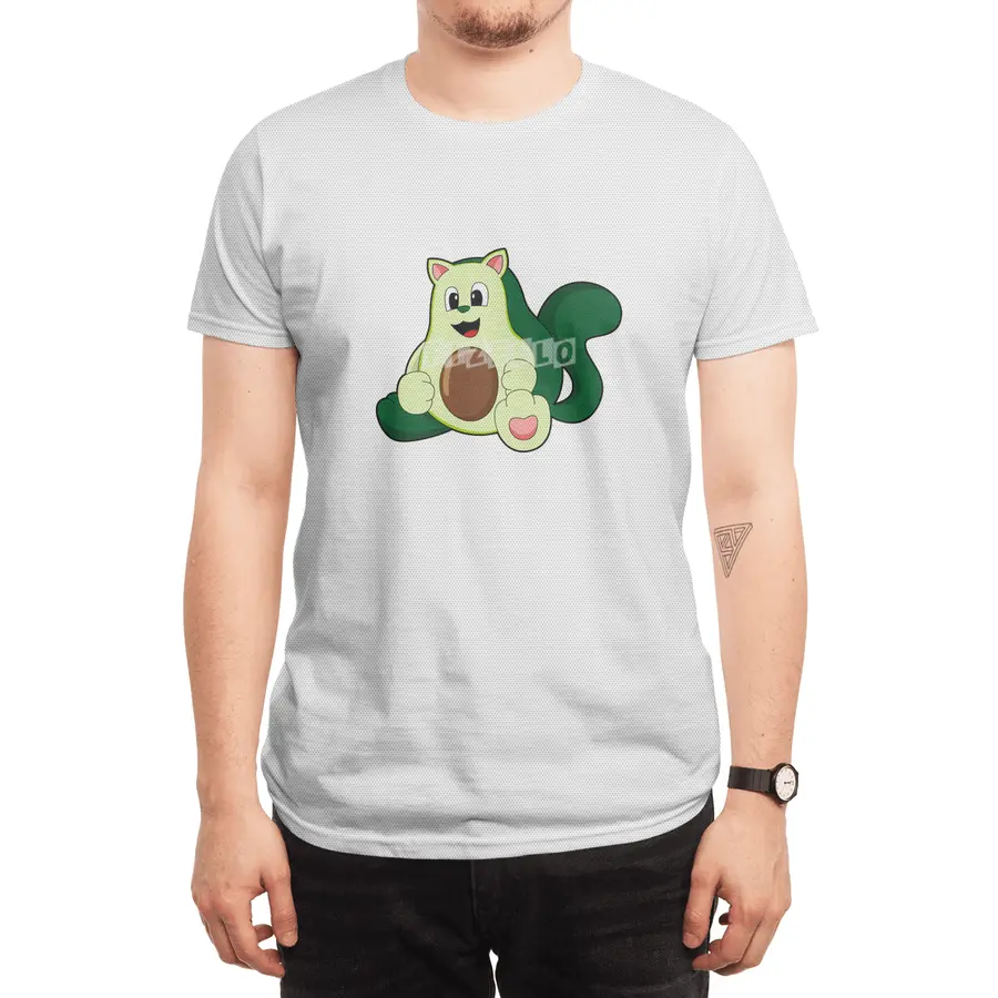 Cat as Avocado Spor T-Shirt