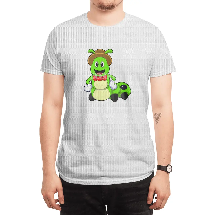 Caterpillar with Hat Spor T-Shirt