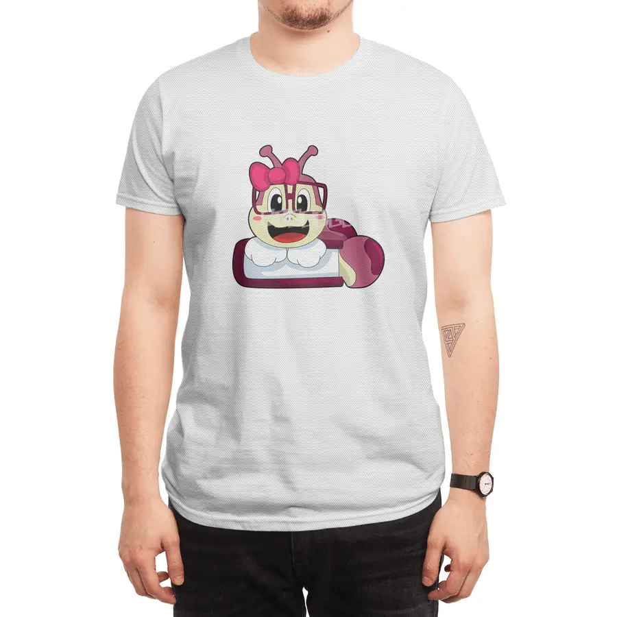 Caterpillar with Ribbon Spor T-Shirt
