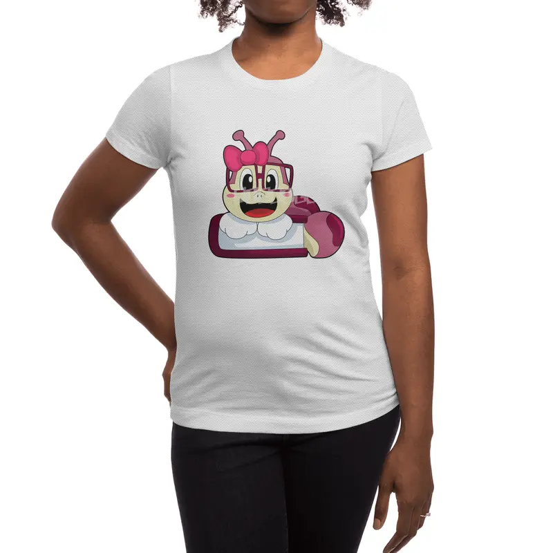 Caterpillar with Ribbon Spor T-Shirt