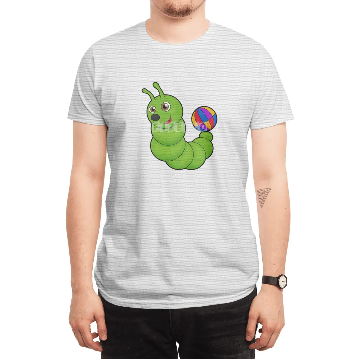 Caterpillar with Water polo Spor T-Shirt