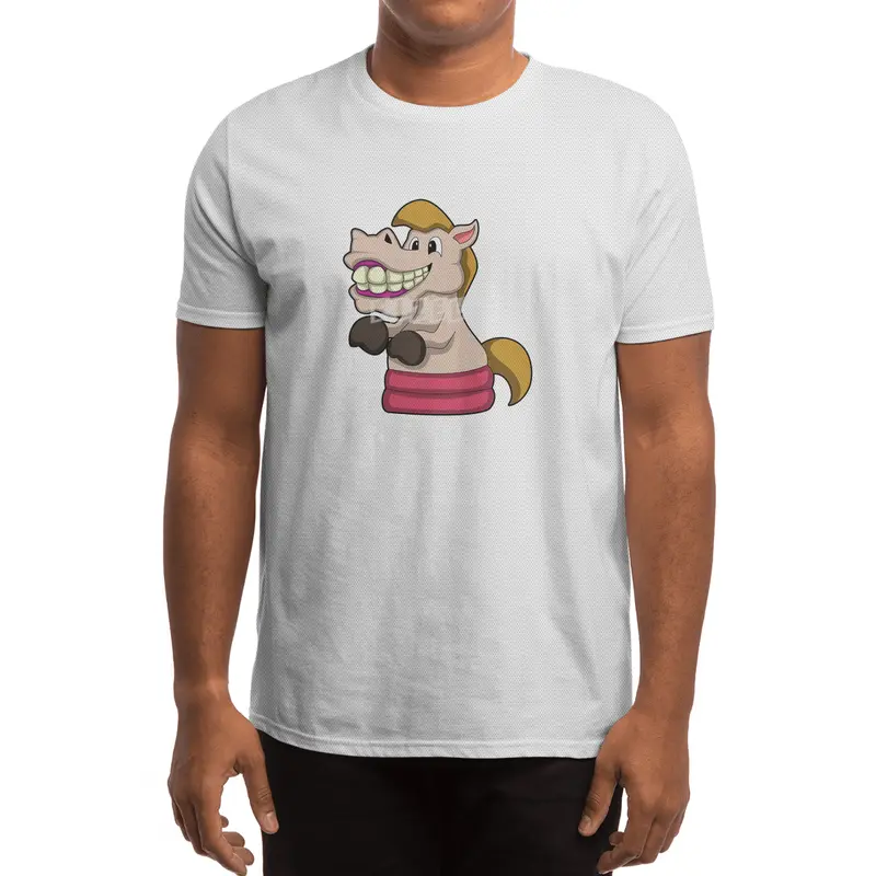 Chess piece Knight at Chess Spor T-Shirt