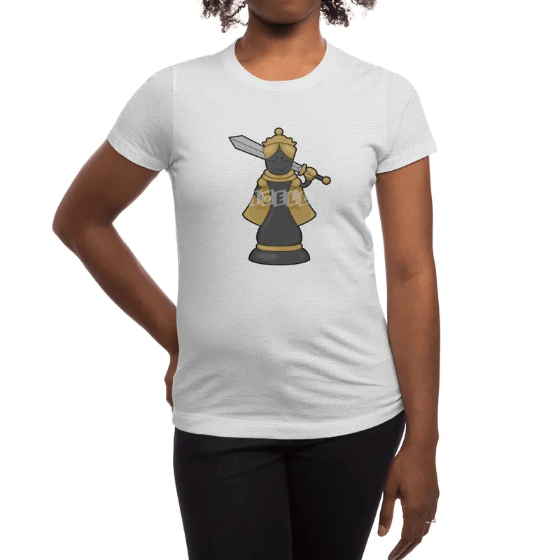 Chess piece Queen at Chess with Sword Spor T-Shirt