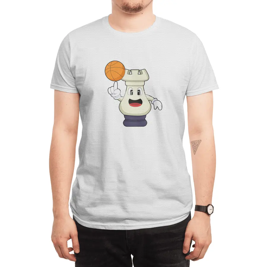 Chess piece Rook at Basketball Sports Spor T-Shirt