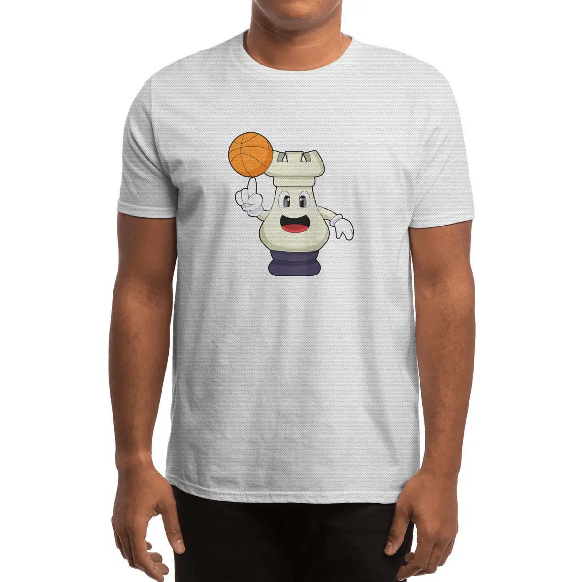 Chess piece Rook at Basketball Sports Spor T-Shirt
