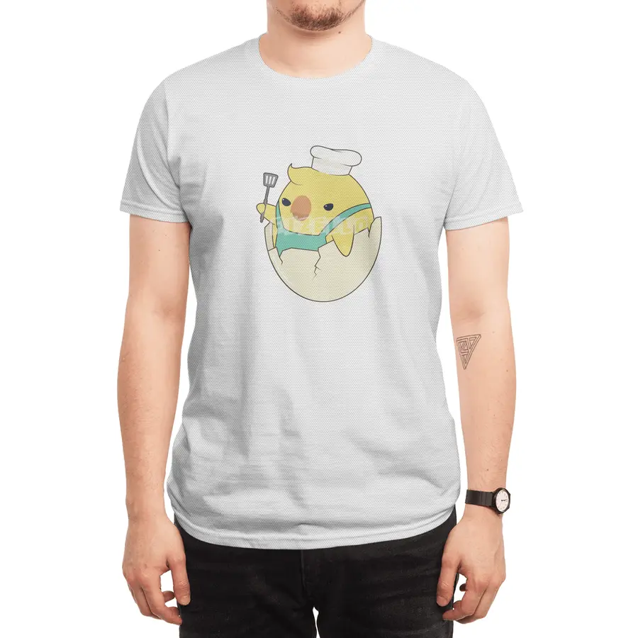 Chick as Cook with Chef's hat & Spatula Spor T-Shirt