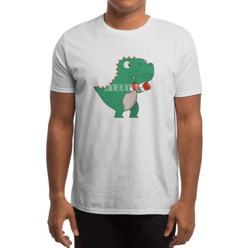 Dinosaur at Boxing with Boxing gloves Spor T-Shirt