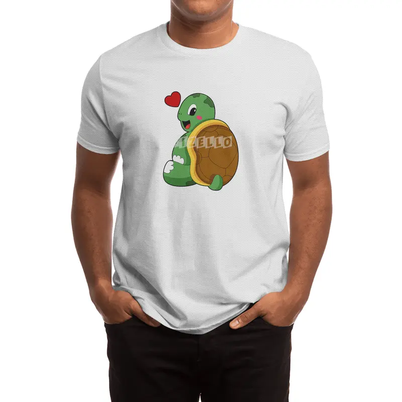 Turtle with Heart Spor T-Shirt