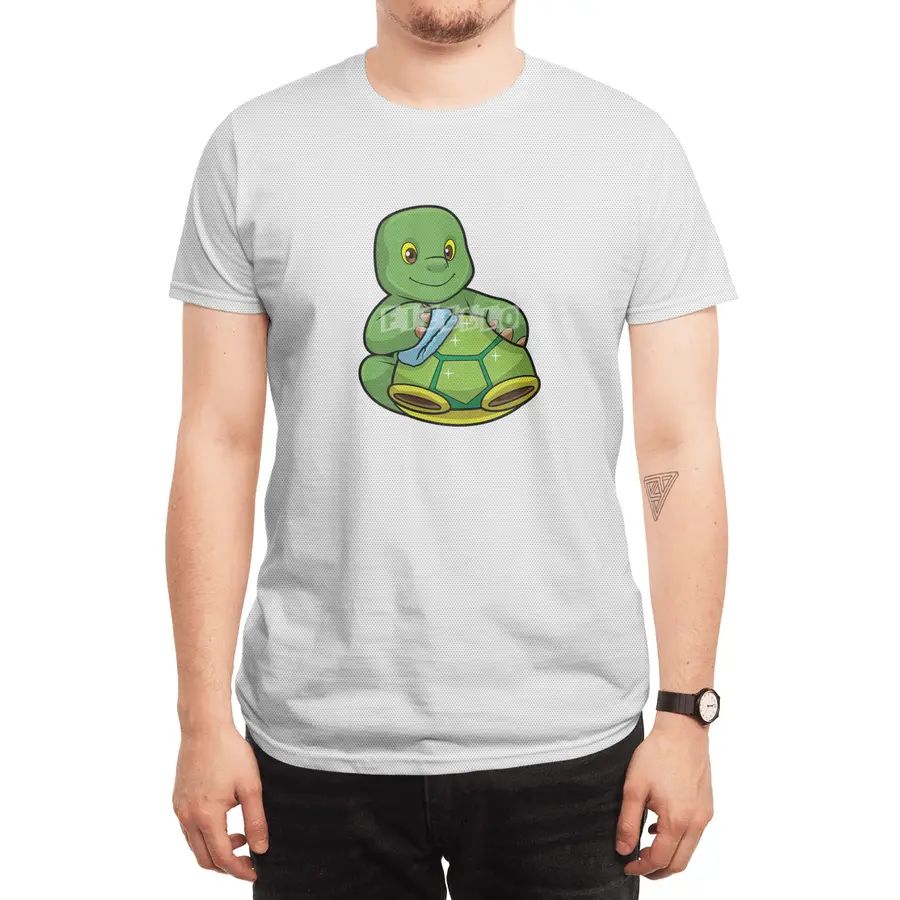 Turtle with Shell & Cleaning rag Spor T-Shirt