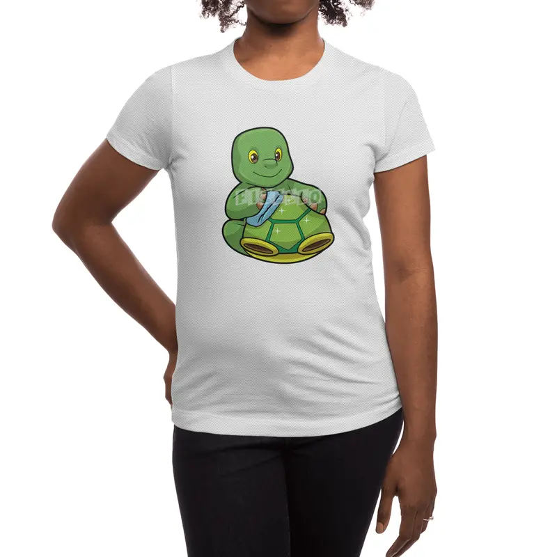 Turtle with Shell & Cleaning rag Spor T-Shirt