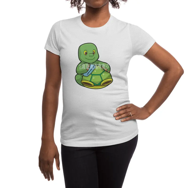 Turtle with Shell & Cleaning rag Spor T-Shirt