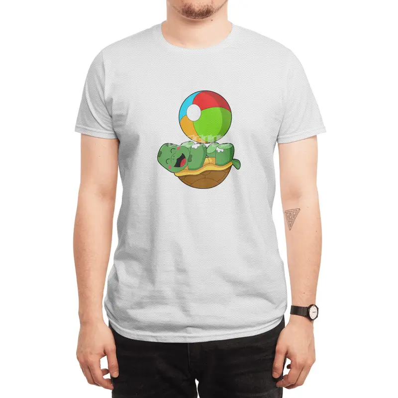 Turtle with Water polo Spor T-Shirt