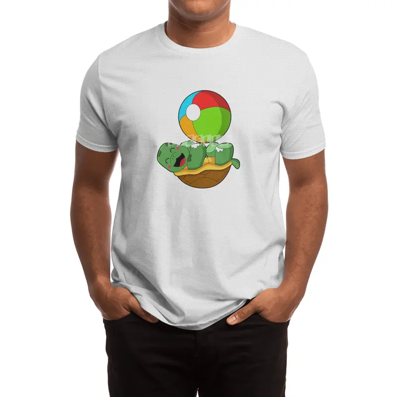 Turtle with Water polo Spor T-Shirt