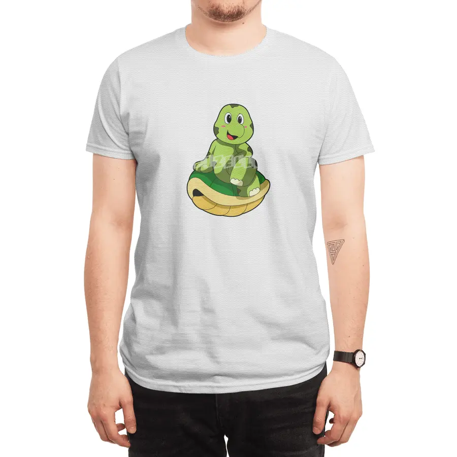 Turtle without Shell Spor T-Shirt