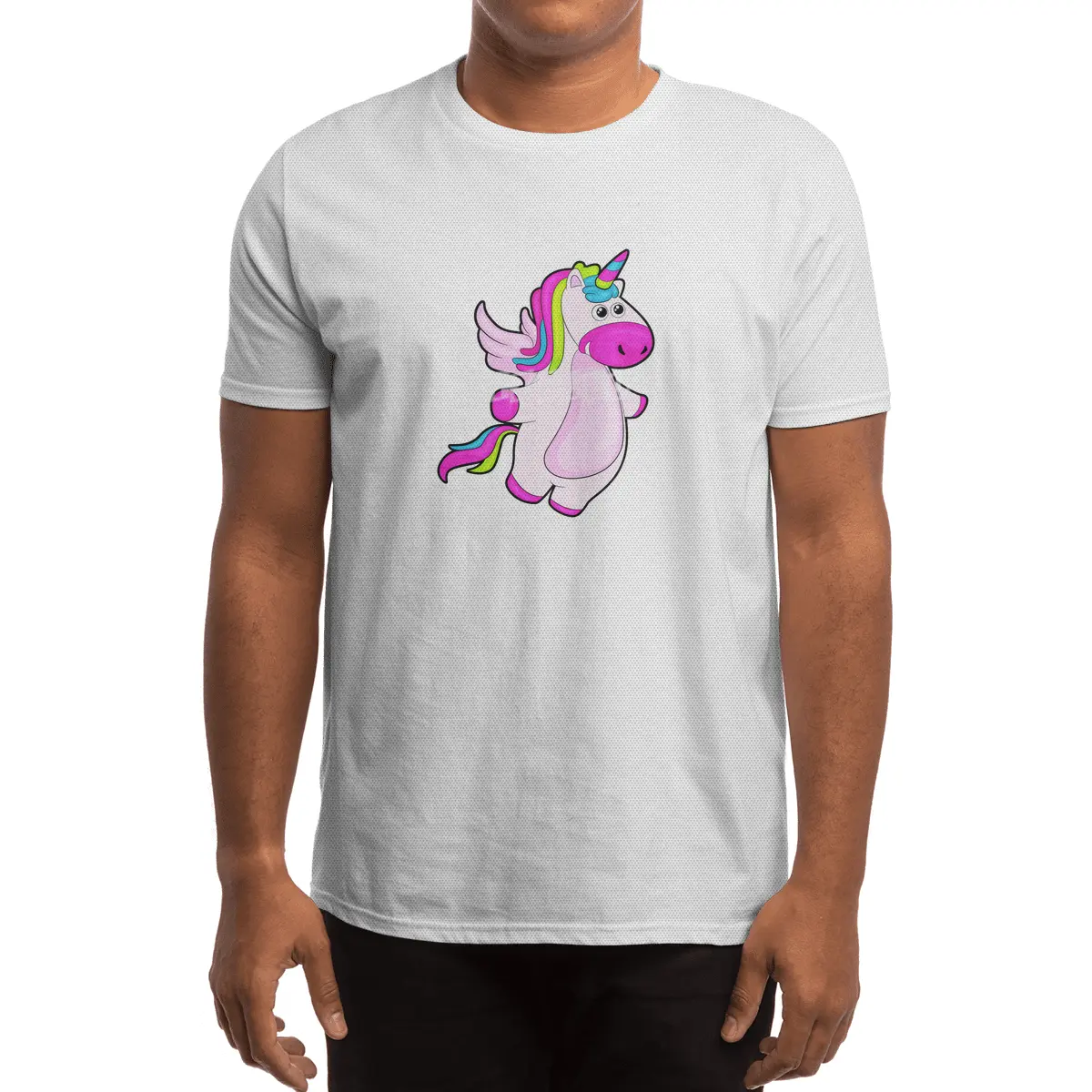 Unicorn at Flying Spor T-Shirt