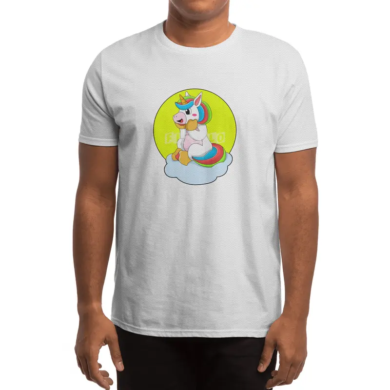 Unicorn with Cloud & Sun Spor T-Shirt