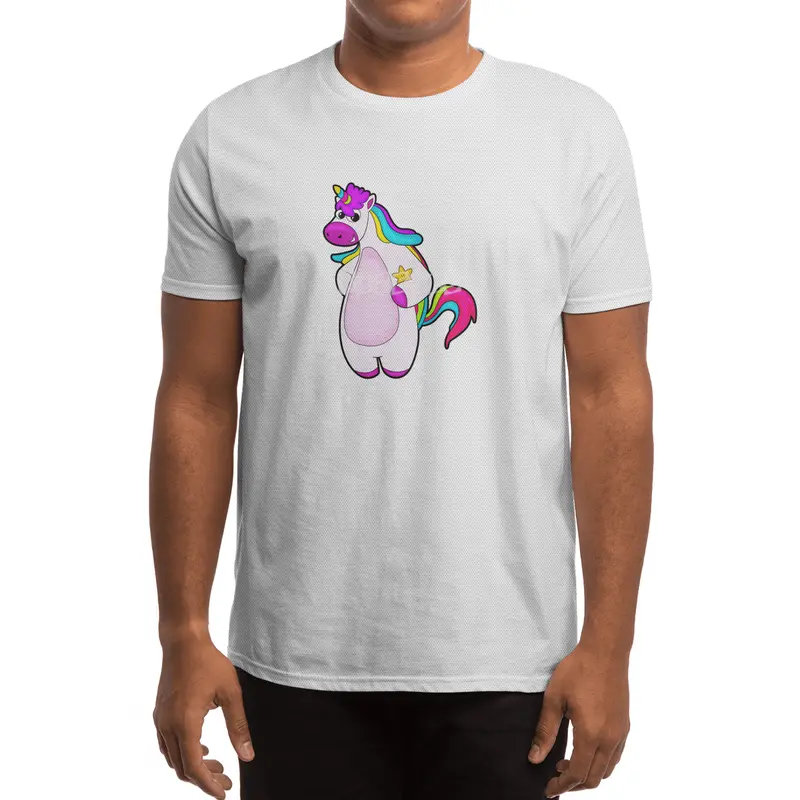 Unicorn with Star Spor T-Shirt