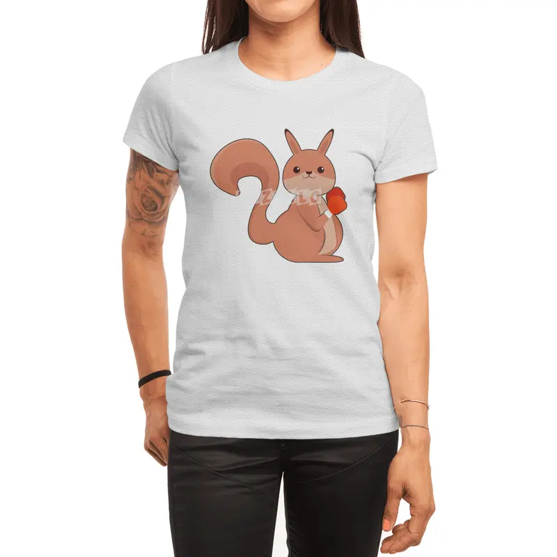 Squirrel as Boxer with Boxing gloves Spor T-Shirt