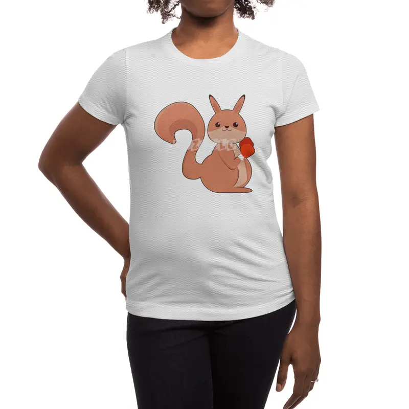 Squirrel as Boxer with Boxing gloves Spor T-Shirt