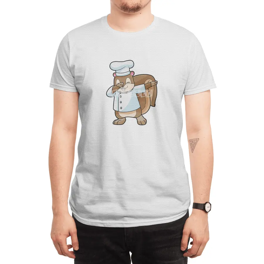 Squirrel as Cook with Cooking apron Spor T-Shirt