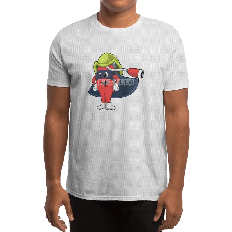 Superhero as Firefighter Spor T-Shirt