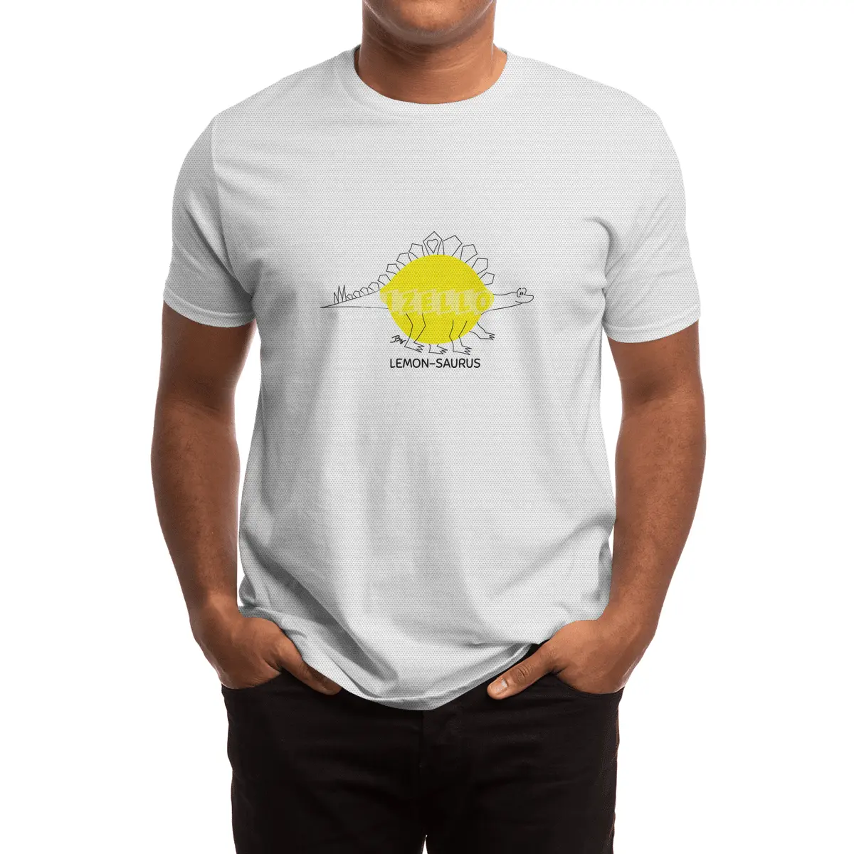 Lemon-saurus Spor T-Shirt
