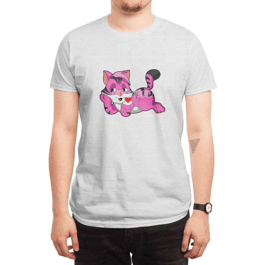 Tiger with Heart Spor T-Shirt