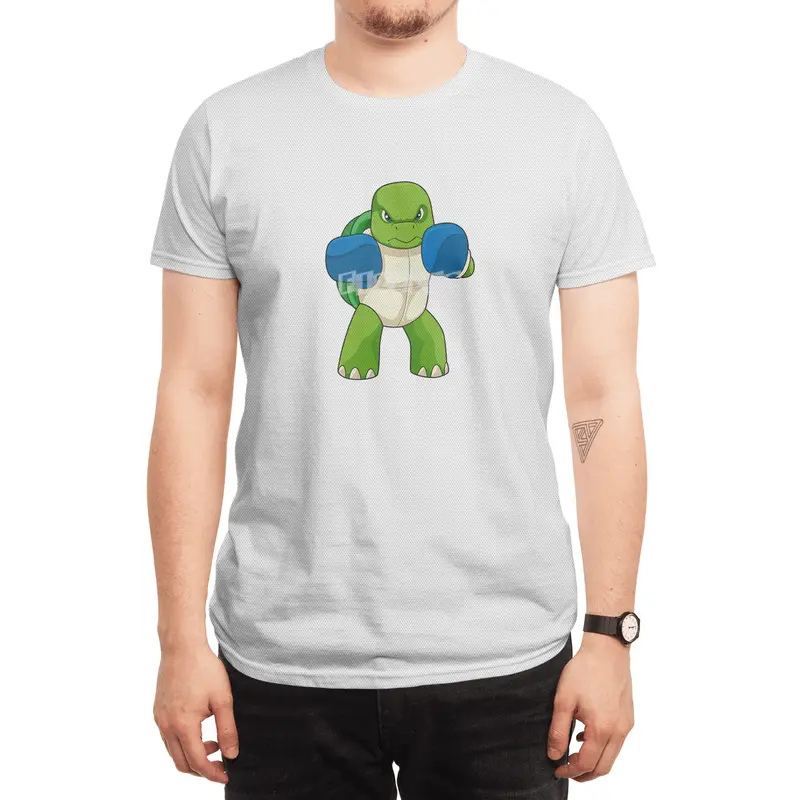 Turtle as Boxer with Boxing gloves Spor T-Shirt