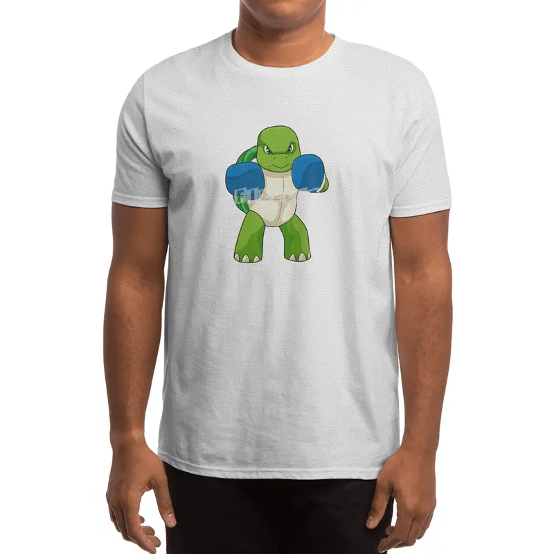 Turtle as Boxer with Boxing gloves Spor T-Shirt