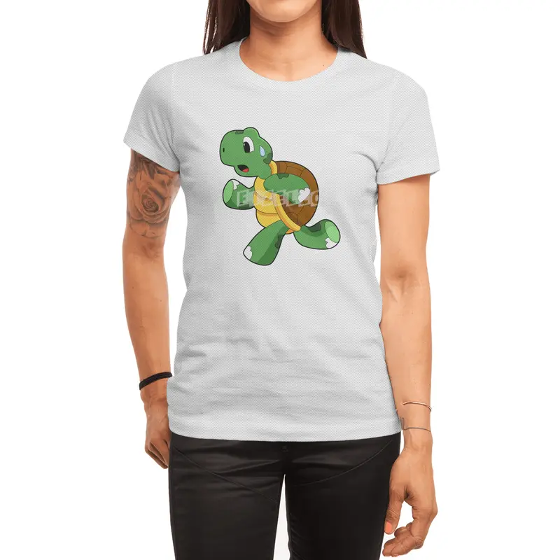 Turtle as Jogger at Running Spor T-Shirt