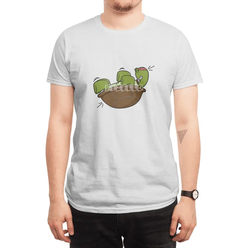 Turtle at Exercise for Abdominla muscles Spor T-Shirt