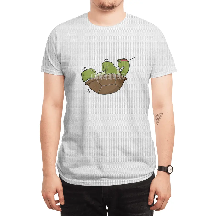 Turtle at Exercise for Abdominla muscles Spor T-Shirt