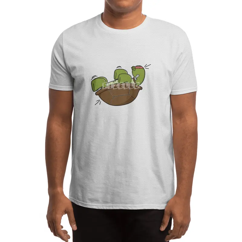 Turtle at Exercise for Abdominla muscles Spor T-Shirt