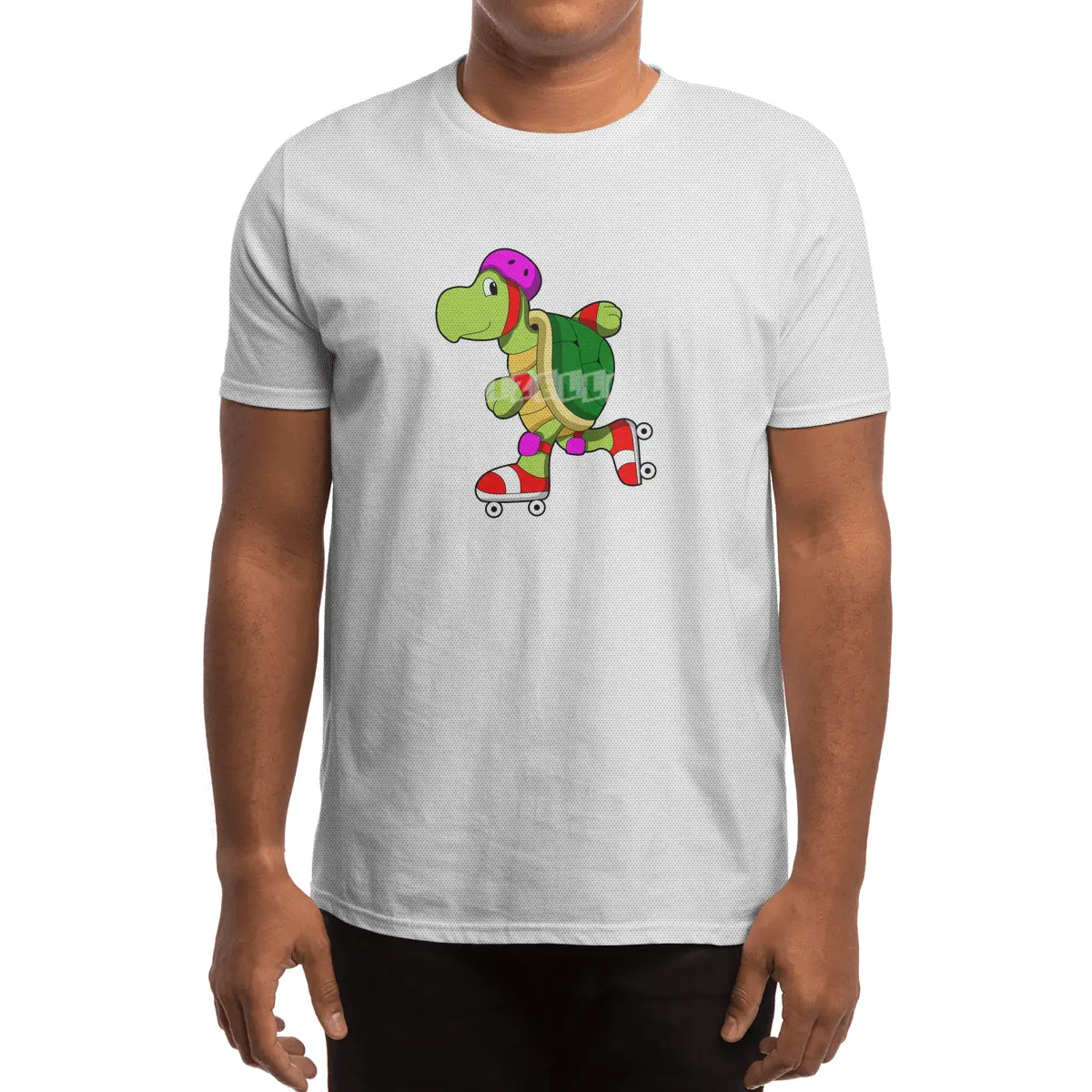 Turtle at Inline skating with Inline skates Spor T-Shirt