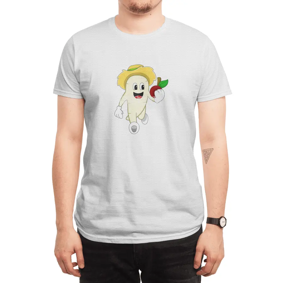Radish as Farmer with Fruit Spor T-Shirt