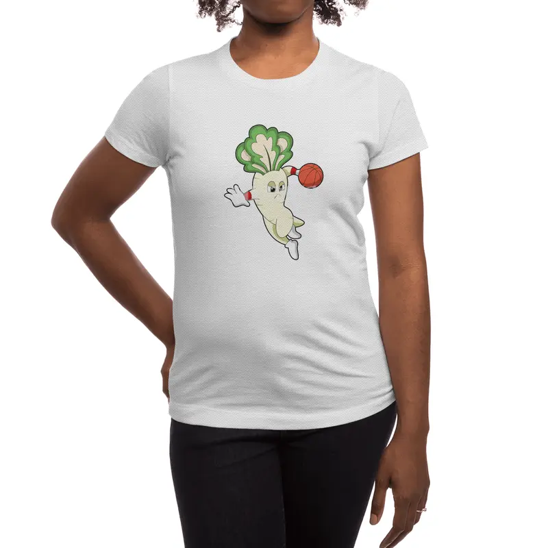 Radish at Basketball Sports Spor T-Shirt