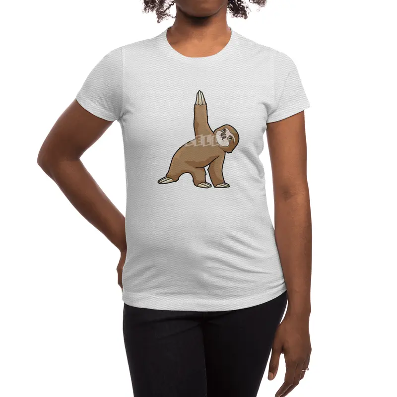 Sloth at Yoga Stretching exercises Legs Spor T-Shirt