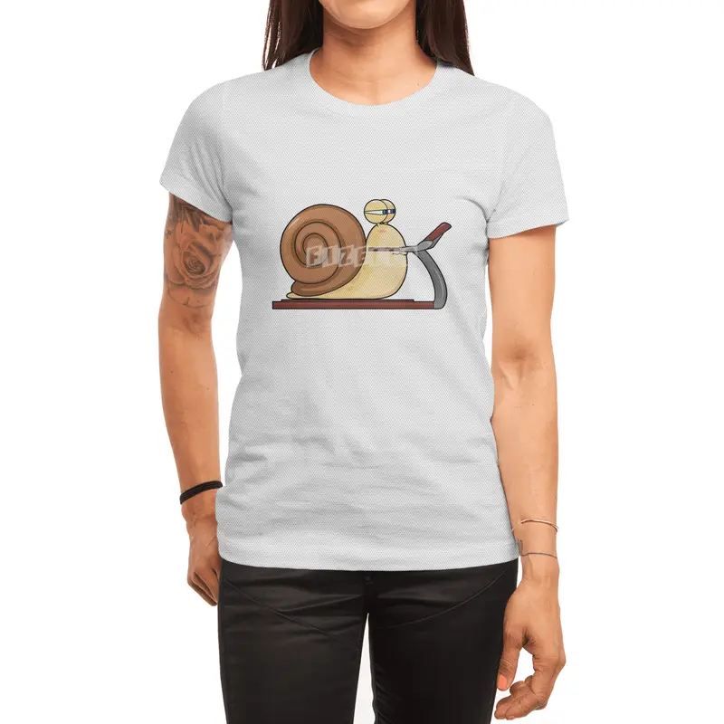 Snail at Jogging on Treadmill Spor T-Shirt