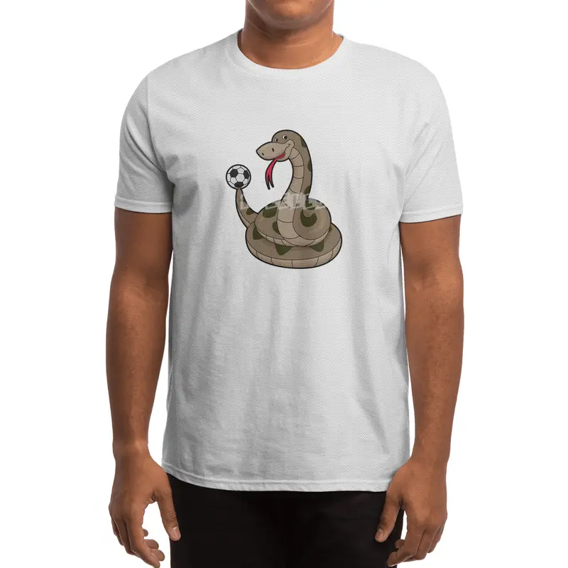 Snake as Soccer player with Soccer ball Spor T-Shirt