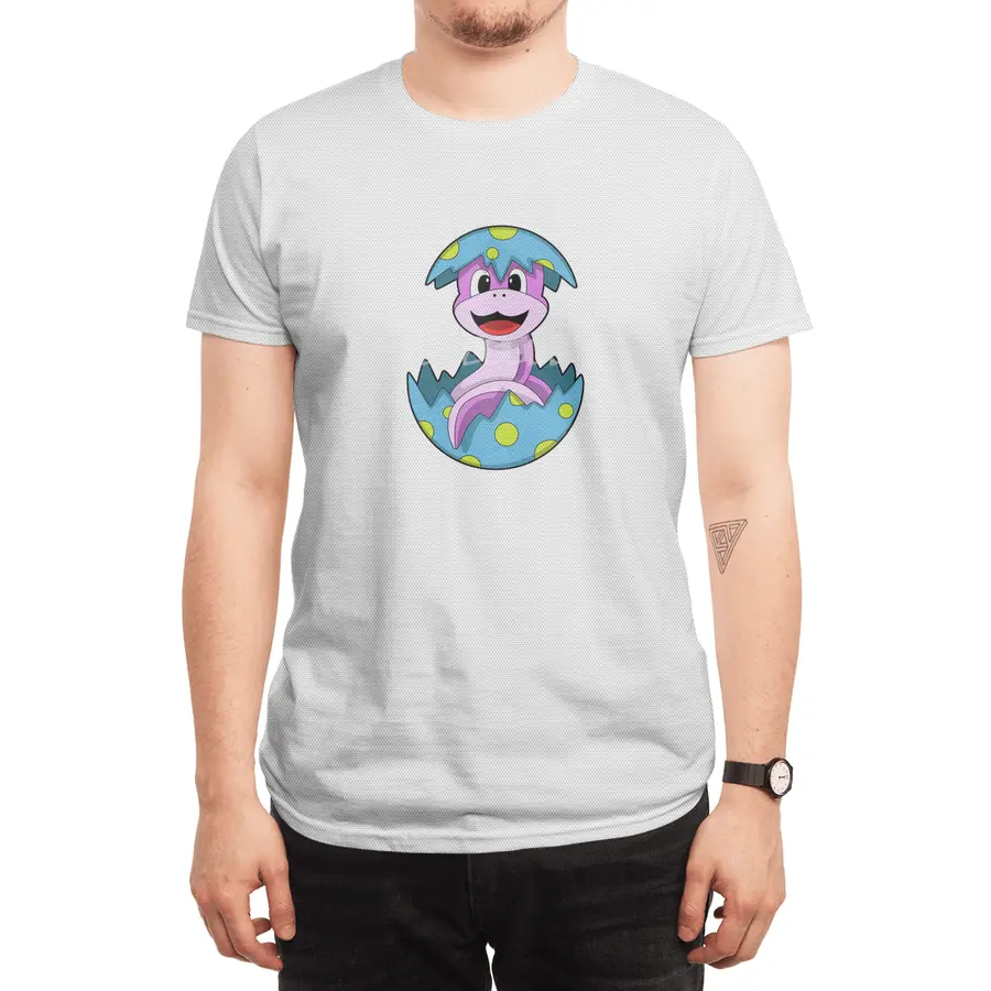 Snake with Egg shell Spor T-Shirt