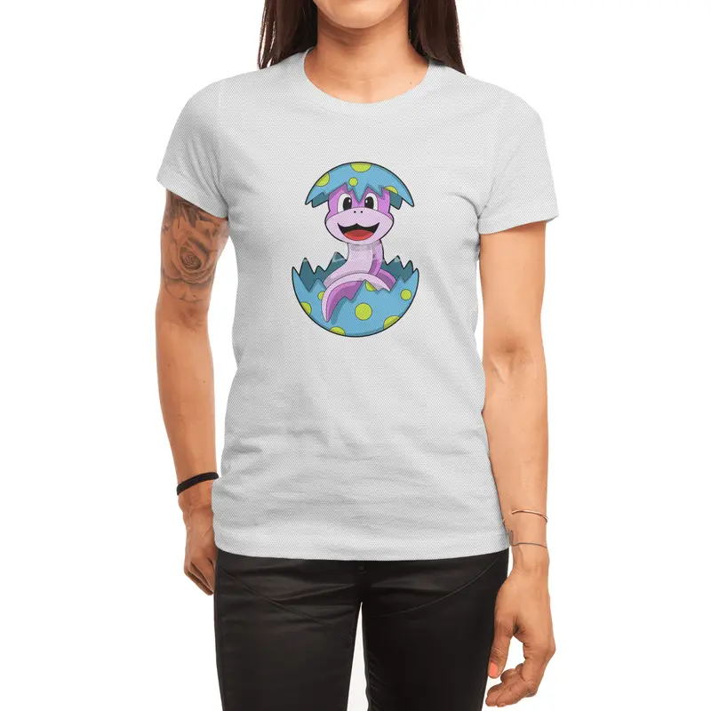 Snake with Egg shell Spor T-Shirt