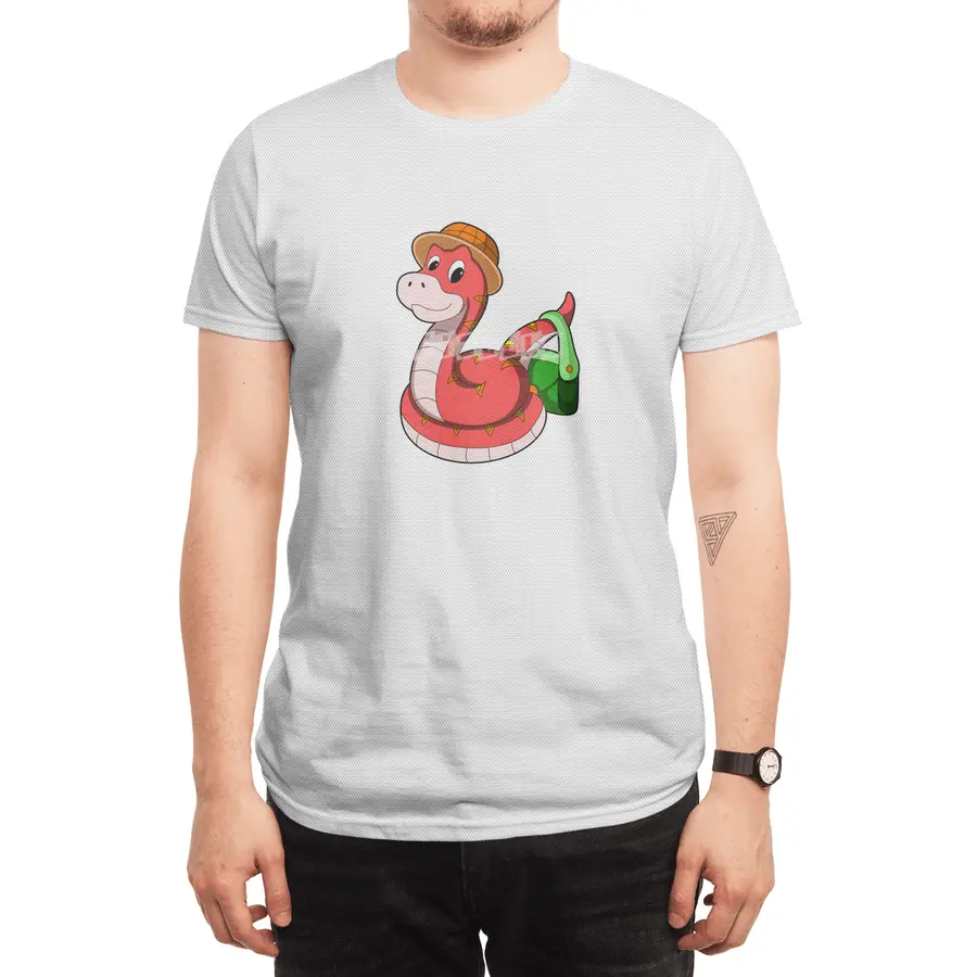 Snake with Purse & Hat Spor T-Shirt